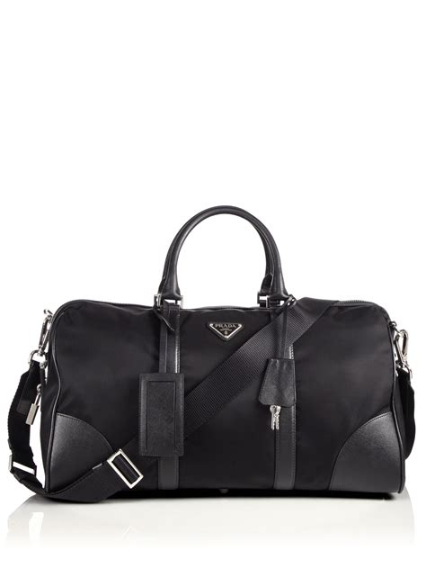 prada travel bag mens|prada men's bags leather.